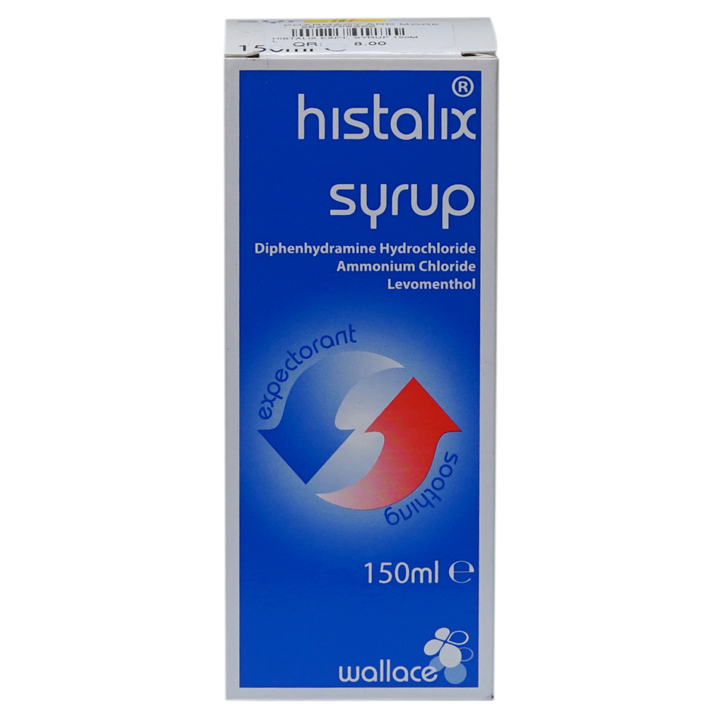 HISTALIX EXPECTORANT SYRUP 150ML Pharmacy and More